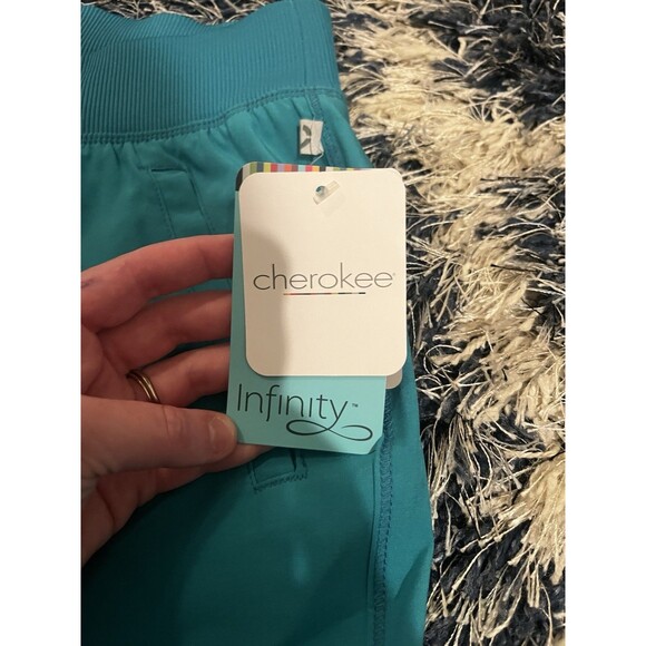 Cherokee Infinity Women’s Mid-Rise Teal, X-Small Petite, NWT - Picture 5 of 6